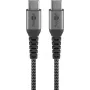 Goobay 49303 USB kabelis melns