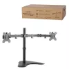 Monitoru stiprinājums LogiLink BP0045 81,3 cm (32 collas) Galda Melns Nerūsējošais tērauds