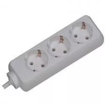 Pagarinātājs Bachmann 3x Schuko H05VV-F 3G 1,50mm² 16A/3680W 3m