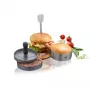GEFU burgeru komplekts 3 daļas G-89494, nerūsējošais tērauds, karstumizturīgs