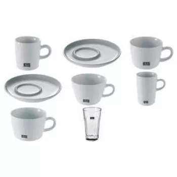Kapučīno krūze MELITTA M-Cups 0,25 L porcelāns balta — 65 mm augstums