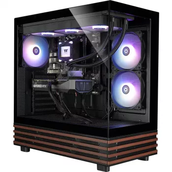 FTW A-Line LCS 5060Ti D5, Gaming-PC melns/caurspīdīgs, Windows 11 Home