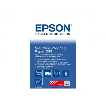Epson Standard Proofing Paper 61cm x 50m 205g/m² pusmatēts