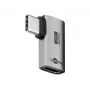 Goobay USB-C adapter horizontāls 90° USB4 - spraudnis>ligzda (74441)