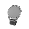 Pulksteņa siksniņa FIXED Mesh Strap FIXMEST-18MM-BK 18 mm melna metāla sieta ar ātrās atbrīvošanas mehānismu