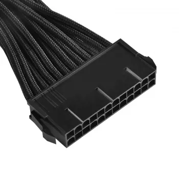 Pagarinātāja kabelis ATX 24-pin Silverstone SST-PP07-MBB 0.3m