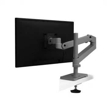 Ergotron LX Pro - Montāžas komplekts (Monitora roka) - LCD displejam - cauruma montāža, augsts stabs - Alumīnijs - Tumši pelēks - Ekrāna izmērs: līdz 86,4 cm (līdz 34 collām)