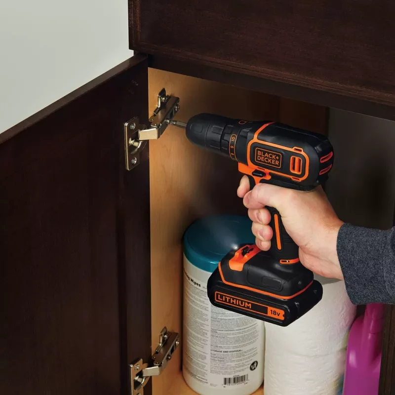 Black & Decker BDCDC18KB-QW, Pistol satveres urbis, 10 mm, 25 mm, 10 mm, 650 RPM, 30 N·m