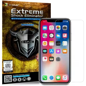 Shock Eliminator X-ONE aizsargmaciņš iPhone 7 — melns, viegls un izturīgs