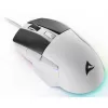 Sharkoon SGM35 vadu optiskā pele, USB Type-A, 6400 DPI, balta