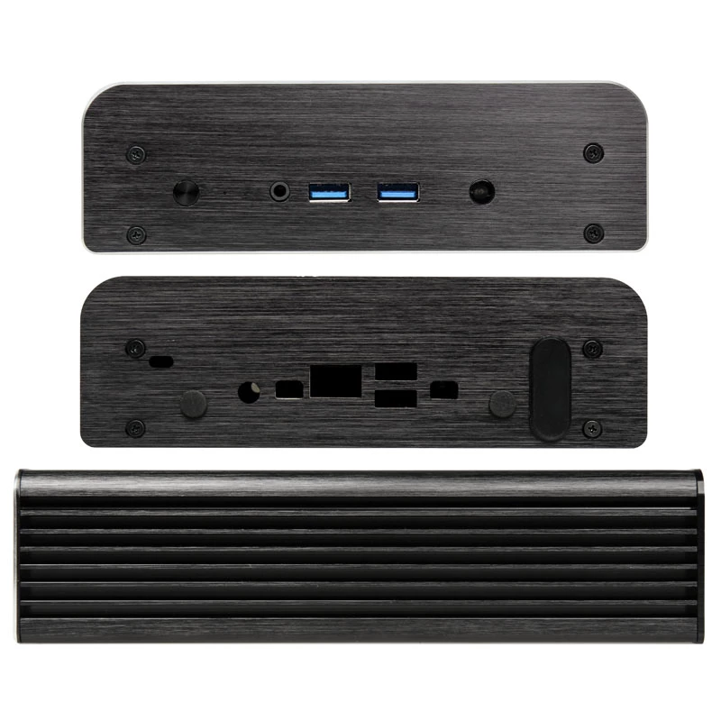 Korpus datoram Akasa Newton S UCFF Intel NUC, melns