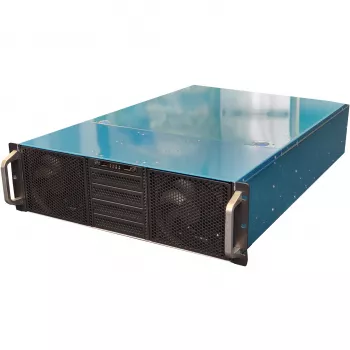 Servera korpuss RealPower RPS19-G3380 Rack Melns