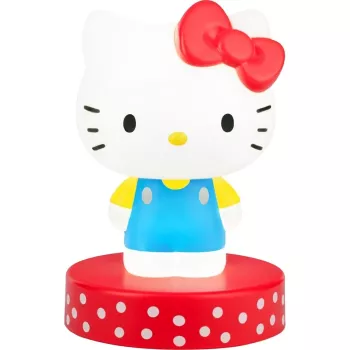 Paladone Hello Kitty Icon Light LED galda lampa — dekoratīva ikonas lampa, kompakta nakts gaisma