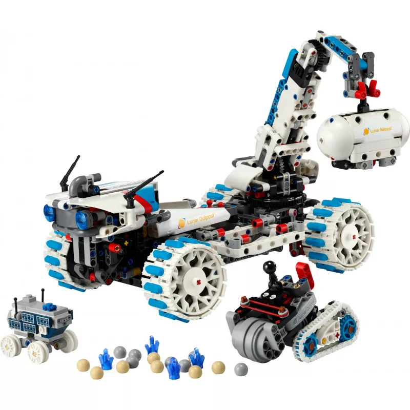 LEGO Technic 42211 Mēness roveris – būvēšanas komplekts, 1082 gab., modulāra konstrukcija, 130×310×190 mm
