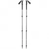 Pārgājienu nūjas Trail, Fitness Device melna/olīvzaļa, 1 pāris, 100-140 cm