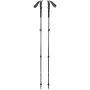 Pārgājienu nūjas Trail, Fitness Device melna/olīvzaļa, 1 pāris, 100-140 cm