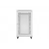 Grīdas stāvošs 19 inch servera skapis 27U 800x1000 mm pelēks perforēts ar LCD durvīm LANBERG (plakanā iepakojumā)