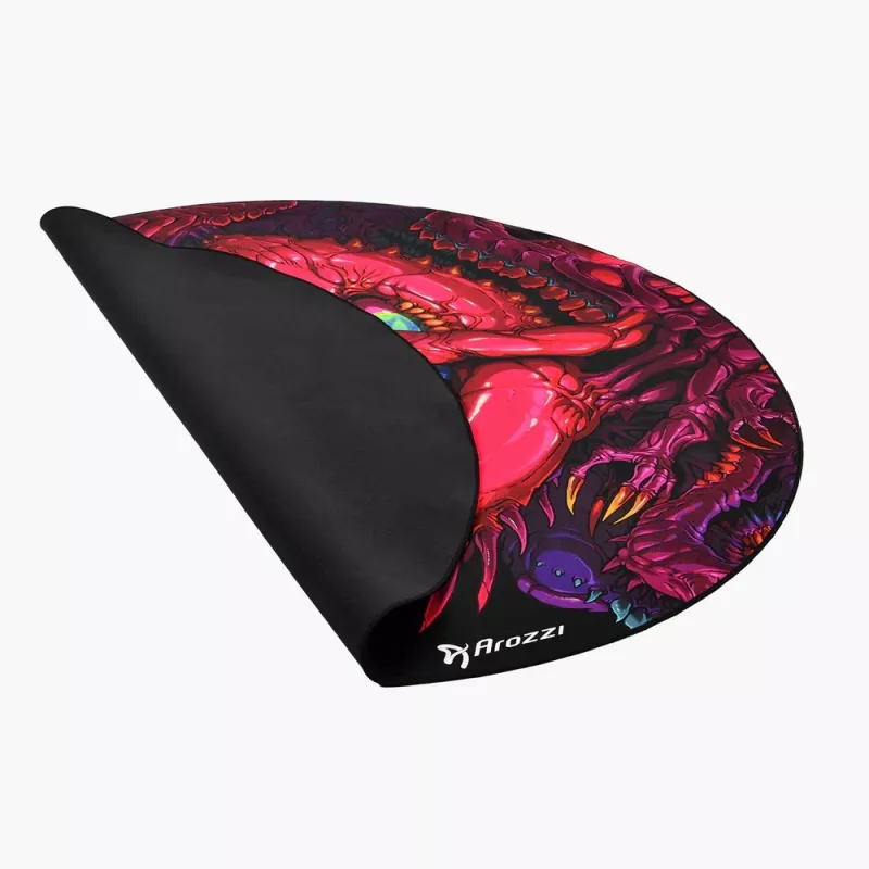 Arozzi Zona Round Floor Pad Crawling Chaos — apaļš aizsargpaklājs krēsla ritenīšiem un grīdai
