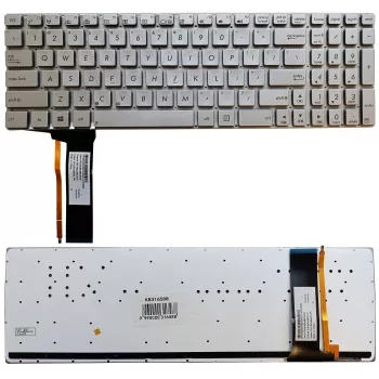 ASUS KB316588 nomaiņas tastatūra ar fona apgaismojumu N56/N76/N750 sērijām