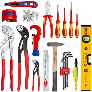 Knipex X18 Sanitārais mugursomas modulis – kompakts un izturīgs instrumentu uzglabāšanas risinājums