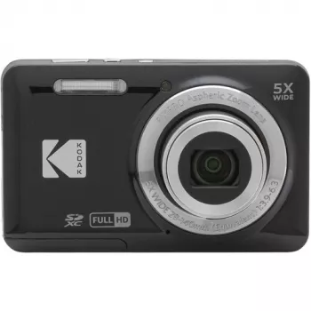 Kodak PIXPRO FZ55 1/2.3 kompaktkamera 16 MP CMOS 4608 x 3456 pikseļi Melna (FZ55BK)