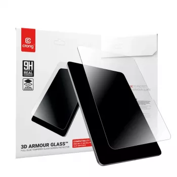 Rūdīta stikla aizsargplēve Crong iPad 13 M3 / iPad Air 13 M2, 9H cietība