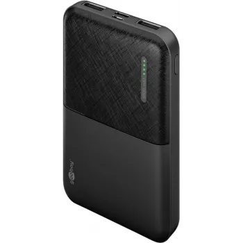 Goobay 64961 Powerbank Litija Polimērs (LiPo) 5000 mAh Melns (64961)