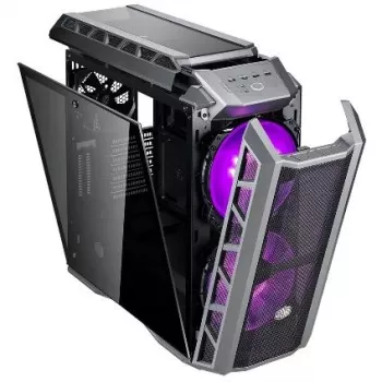 Cooler Master MasterCase H500P Mesh ARGB ATX Midi-Tower korpuss, 3x 140/200mm