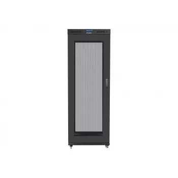 Rack skapis 19 collu LANBERG FF01-8042-23BL 42U 800x1000 mm sieta durvis