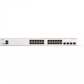 Pārvaldāms slēdzis Cisco Catalyst 1200-24T-4X 24 porti GE 4x10GE SFP+