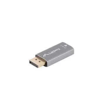 Lanberg AD-DP-HD-03 video kabeļa adapteris 0 m DisplayPort HDMI Sudrabs