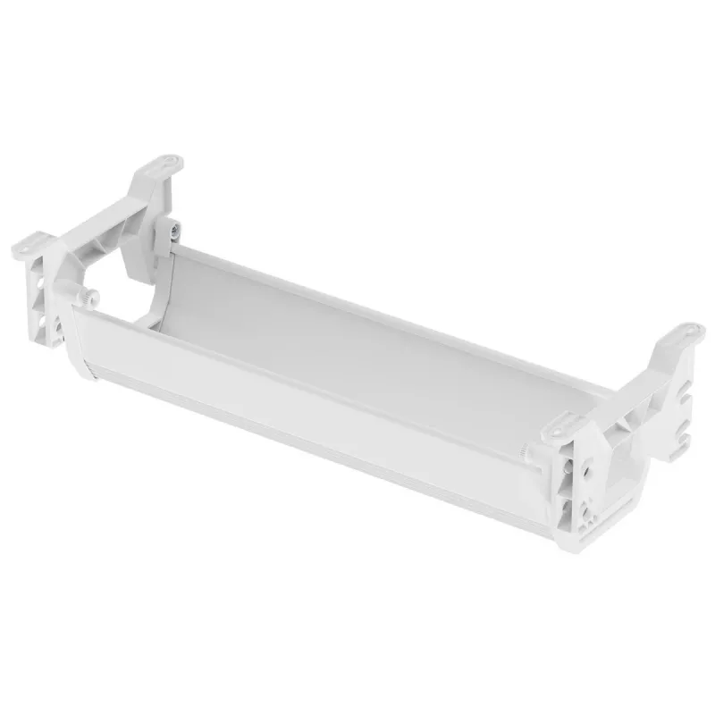 Maclean zemgalda kabeļu/organizators, max. slodze 5 kg, balts, MC-106 W
