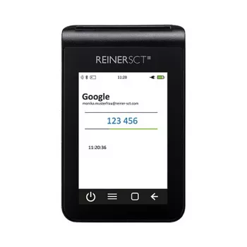 Karšu lasītājs ReinerSCT tanJack deluxe Black TFT, 2708200-000