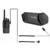 FREEDCONN KY-PRO SINGLE motocikla intercoms Melns