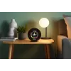 Laika stacija BLAUPUNKT WS35BK APP — LCD displejs, temperatūra un mitrums, modinātājs, kalendārs, lietotnes savienojums, 94×94×27 mm