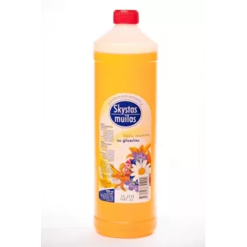 Šķidrās ziepes ar glicerīnu, ziedu aromāts, 1L