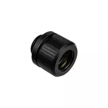 EK Water Blocks EK-Torque HDC 12 Taisnais savienotājs G1/4 collas AG uz 12mm AD cieto cauruli - melns