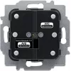 Busch-Jaeger 2CKA006220A0018 - Vadības poga žalūzijām/rolletēm - 2 kanāli - IP20 - Melna/Pelēka - 6230-2x-xxx - 6231-2x-xxx - 6232-2x-xxx - 6233-2x-xxx - 6234-2x-xxx - RoHS CE