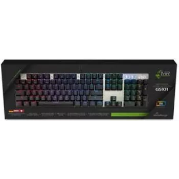 MediaRange MRGS101 USB tastatūra QWERTZ vācu izkārtojums melns-sudrabs (MRGS101)