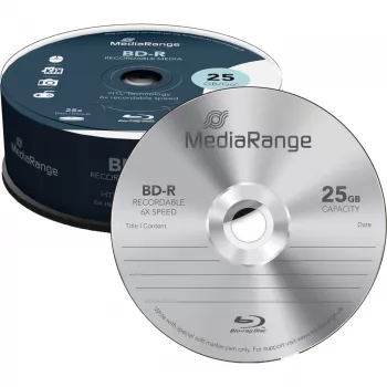 BD-R tukšais disks MediaRange MR514 25 GB 25 gab.