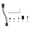 Alphacool Core Flat Reservoir 240 ar VPP sūkni - labā puse