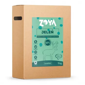 Sausā suņu barība ZOYA ColdPRO Deer 9 kg — uzturbarība pieaugušiem suņiem, vienas olbaltumvielas brieža gaļa, 26% proteīns, 9.5% tauki