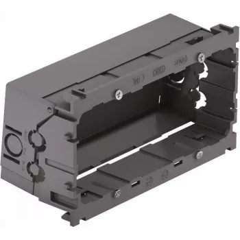 OBO 71GD7-2 Uzstādīšanas kārba 2-vietu Dzelzs Pelēka 148x77x58mm 6288608 1 (6288608)