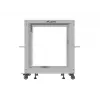 LANBERG 19 collu atvērtais statīvs 12U, regulējams dziļums 600–1100 mm, pelēks