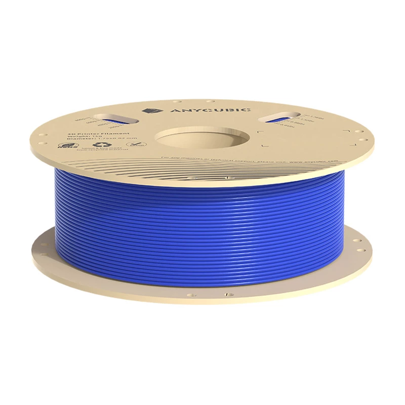 PLA pavediens AnyCubic 1 kg 1.75 mm zils spole FDM 3D printeriem