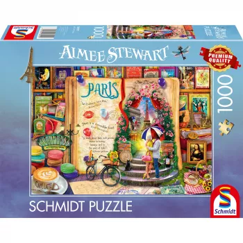 Puzle Schmidt Spiele Aimee Stewart: Memories of Paris — 1000 gabali