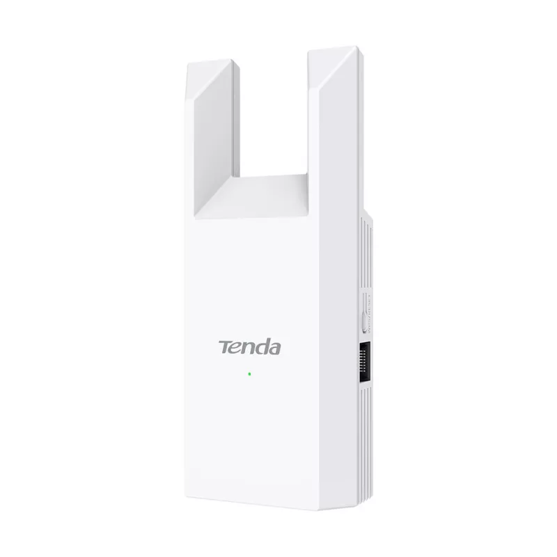 Tīkla atkārtotājs TENDA T10 2.4 GHz Wi‑Fi 4, 300 Mbps, 2 ārējās antenas, 1x RJ-45, balts
