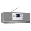 TechniSat DIGITRADIO 372 CD IR interneta, analogā un digitālā radio, antracīts/sudrabs