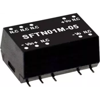 MEAN WELL SFTN01L-15 līdzsprieguma pārveidotājs 1 W 15 V 4.5-5.5 V
