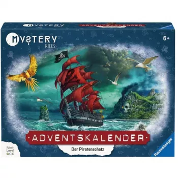 Mystery kids Adventskalendrs Pirātu dārgumi, Puzles spēle